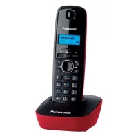 Радиотелефон Panasonic KX-TG1611RUR красный